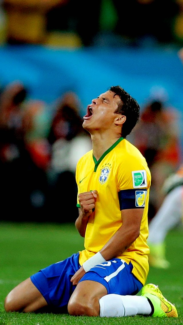 Thiago Silva Wallpaper Brasil - HD Wallpaper 