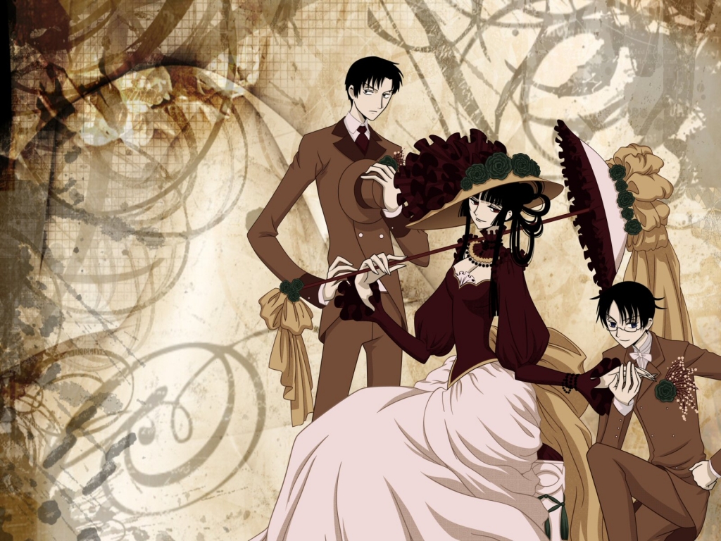 Shizuka Doumeki, Yukio And Watanuki - Wedding High Resolution Rustic Background - HD Wallpaper 