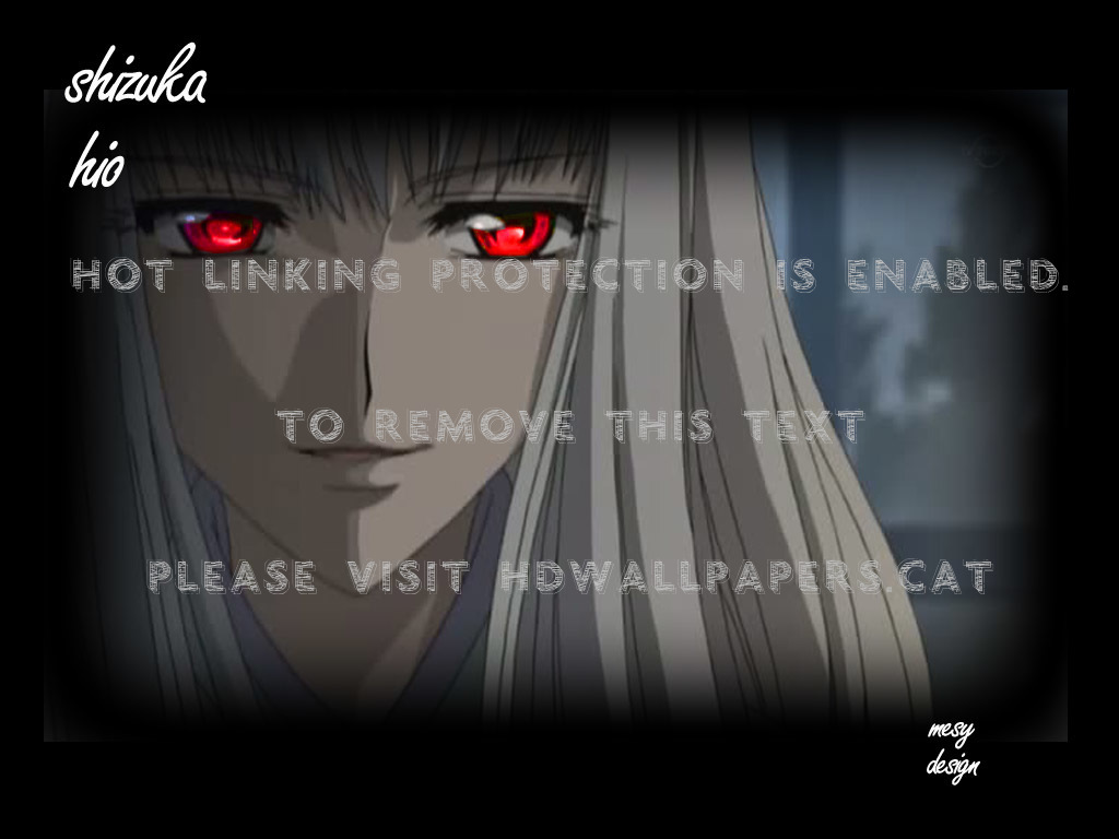 Shizuka Hio Red Vampire Knight Eyes Mesy - Shizuka Hio - HD Wallpaper 