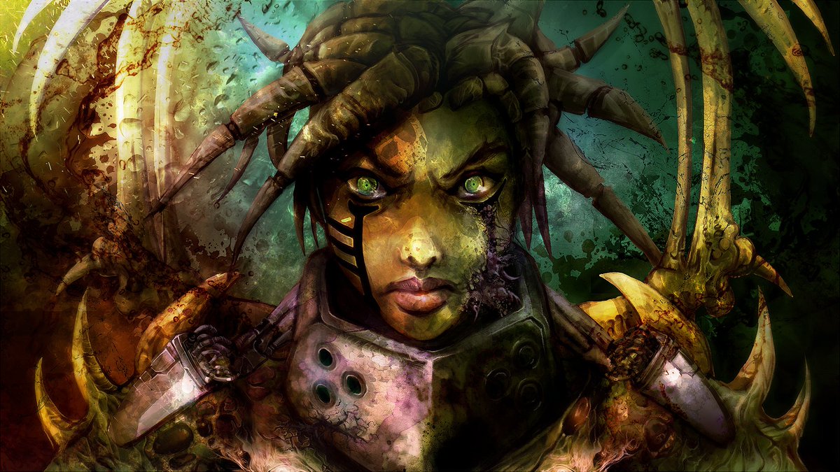 Starcraft 1 Infested Kerrigan - HD Wallpaper 