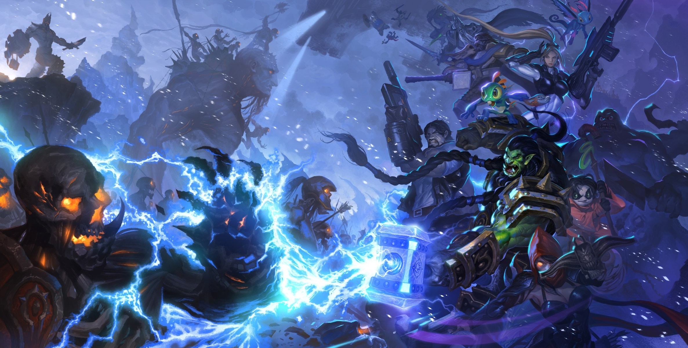Diablo Heroes Of The Storm Starcraft Warcraft Valla - Heroes Of The Storm 2019 - HD Wallpaper 