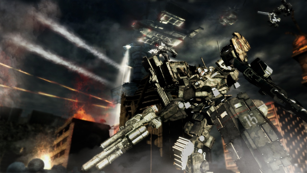Armored Core 5 Mech - HD Wallpaper 