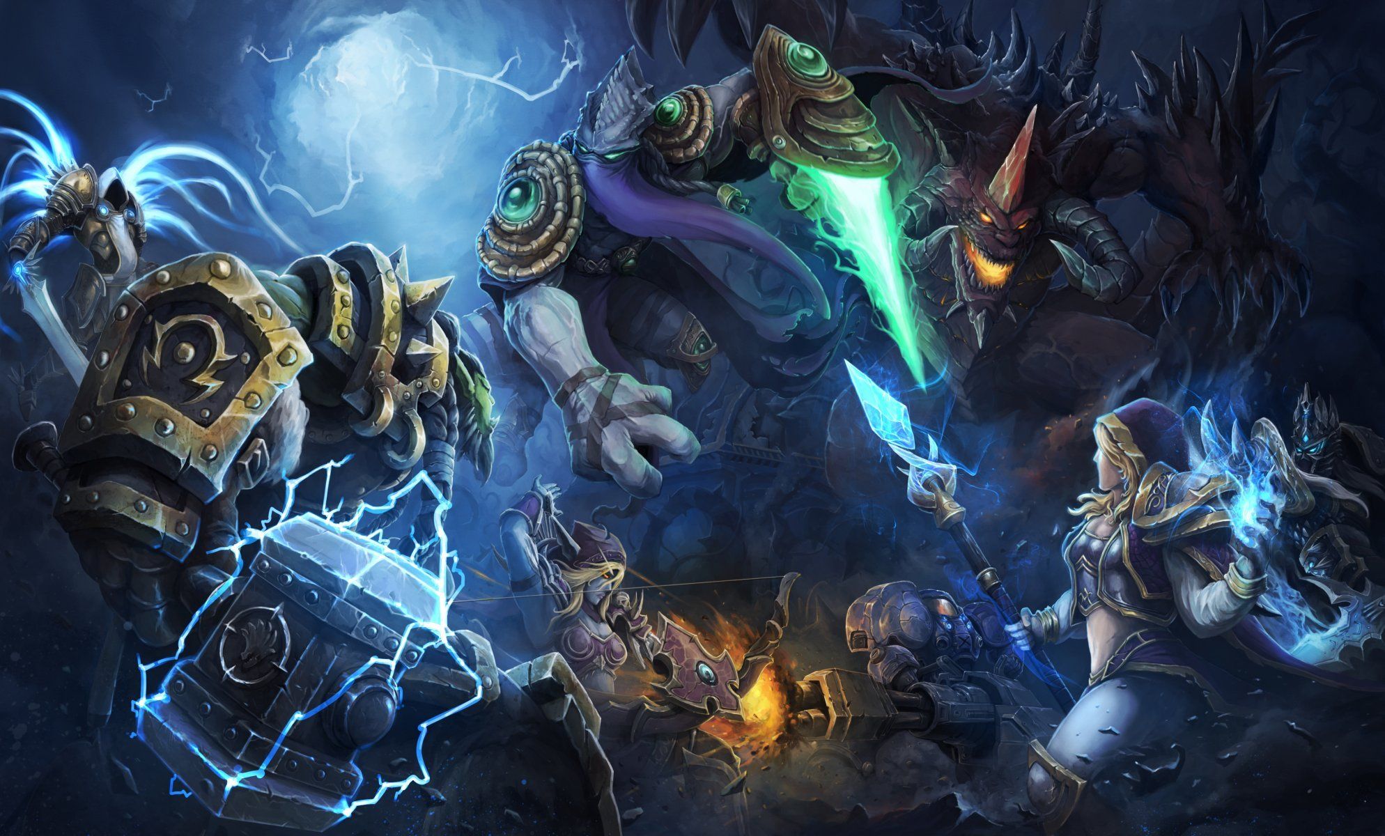 Heroes Of The Storm Арт - HD Wallpaper 
