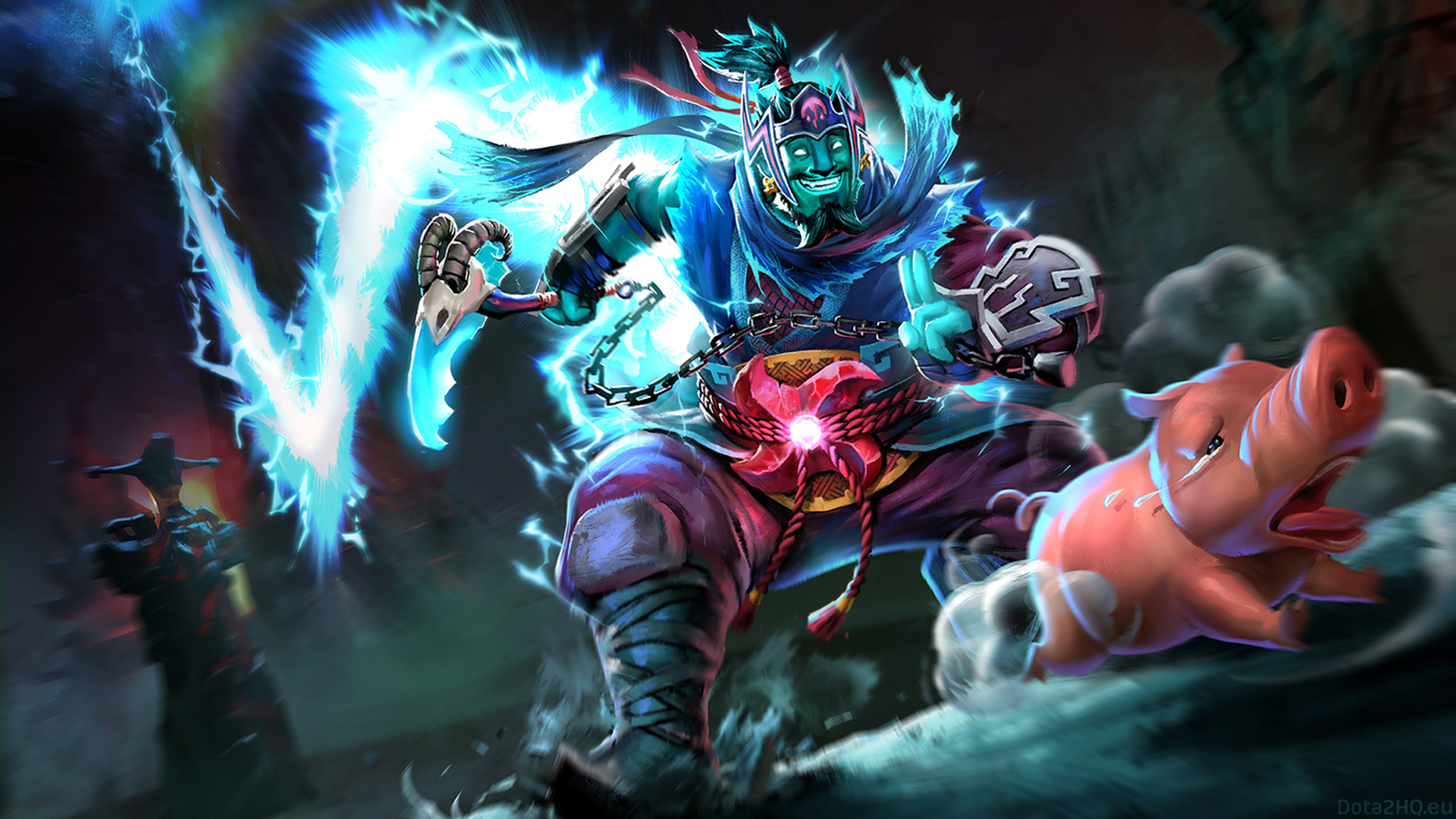 Storm Spirit Dota 2 Wallpaper Hd - HD Wallpaper 