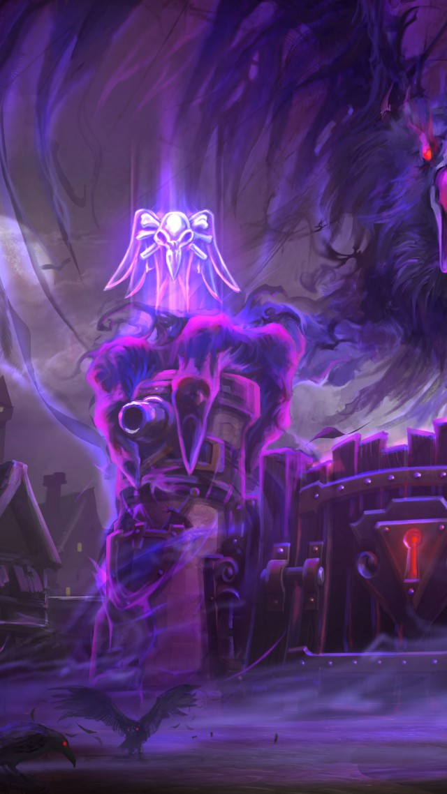 Heroes Of The Storm, 2015, Game, Fantasy, Pc - Cursed Hollow Map - HD Wallpaper 
