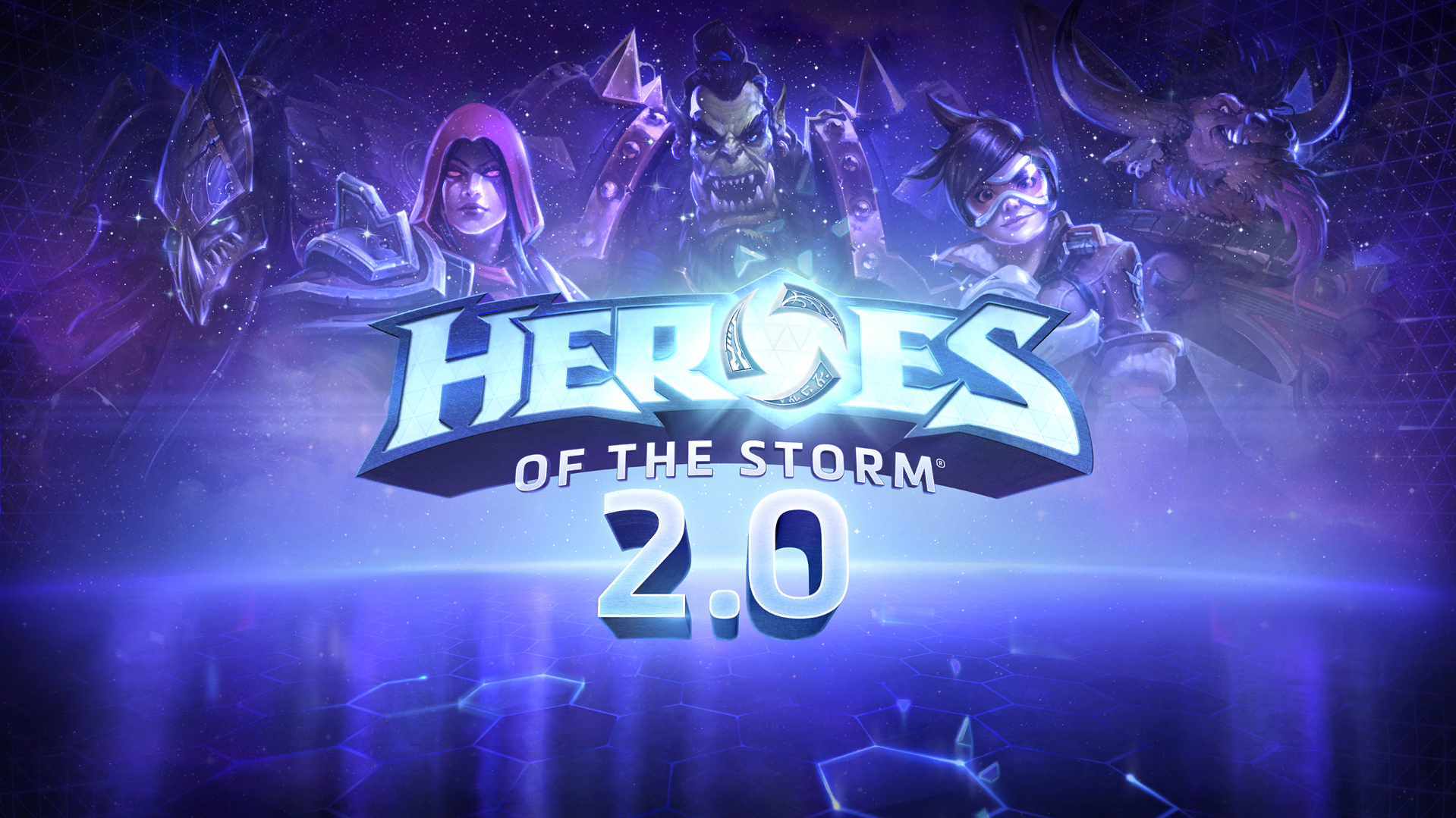 Heroes Of The Storm - Heroes Of The Storm 2.0 Logo - HD Wallpaper 