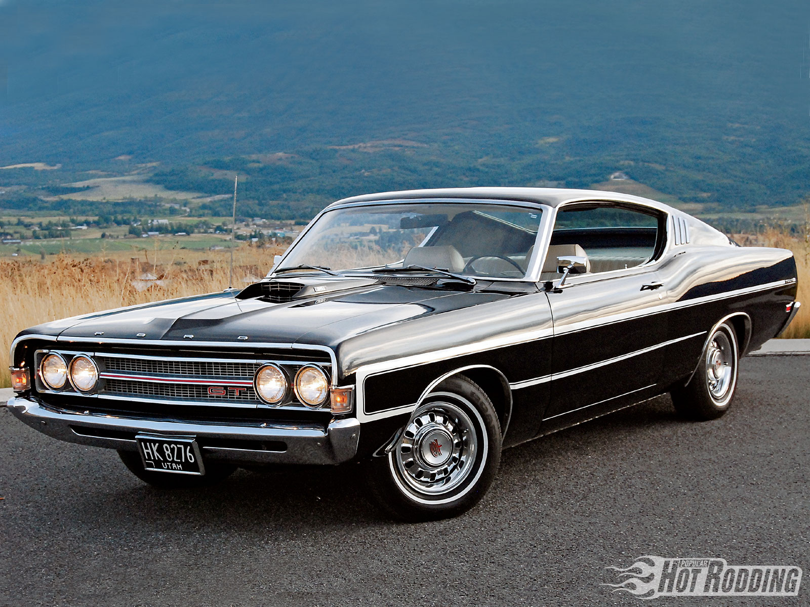 Ford Gran Torino 1969 - HD Wallpaper 