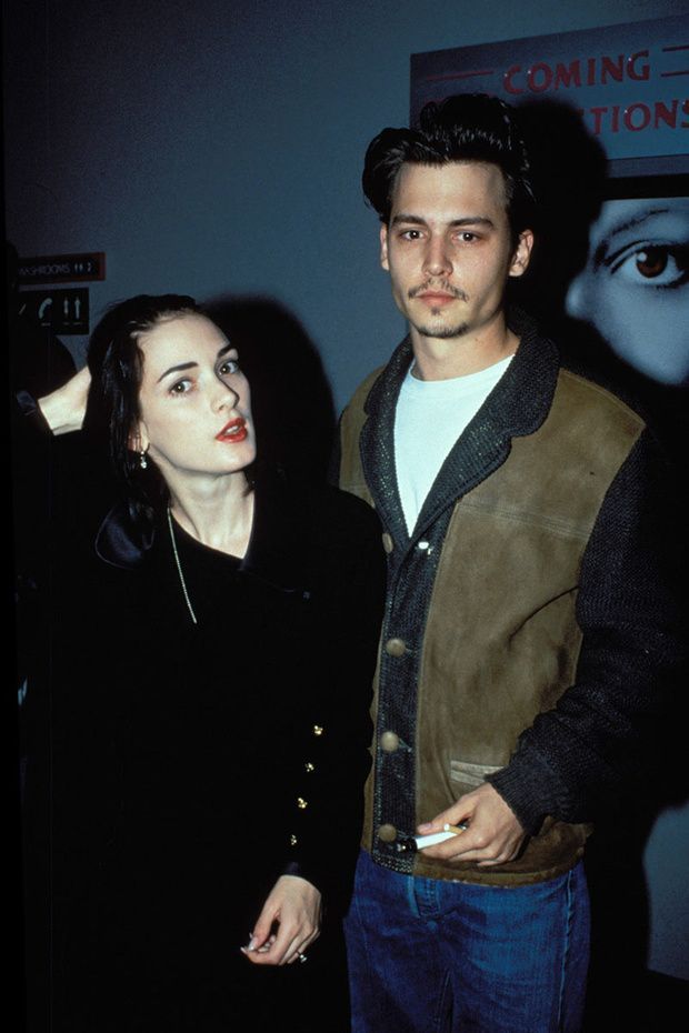 Winona Ryder And Johnny Depp 90s - HD Wallpaper 