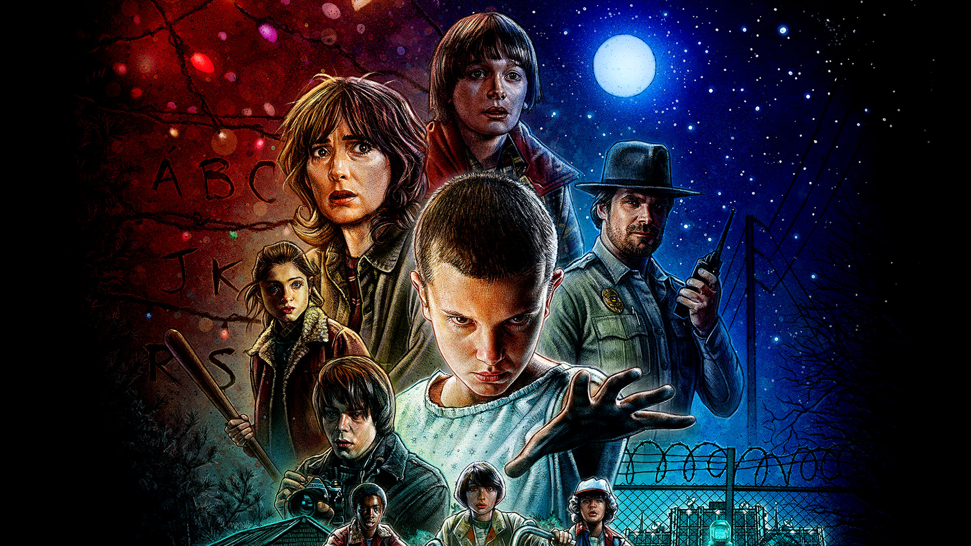 Stranger Things Season 1 - HD Wallpaper 