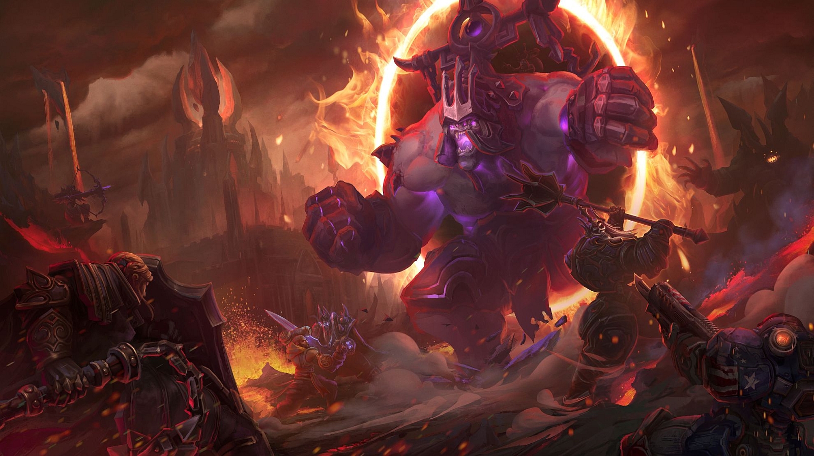 Heroes Of The Storm Infernal Shrines - HD Wallpaper 