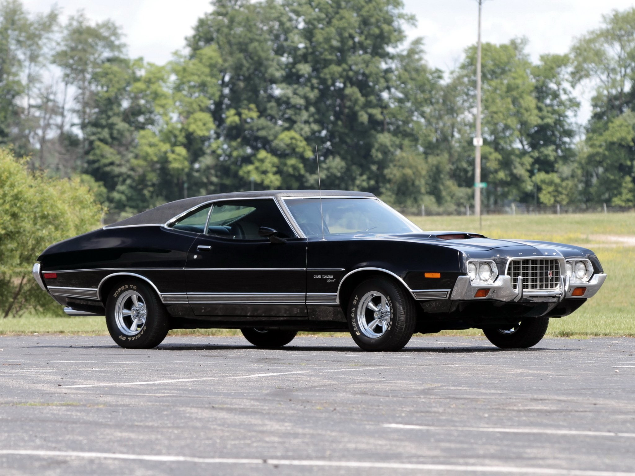 Ford Gran Torino Super Sport 1972 - HD Wallpaper 