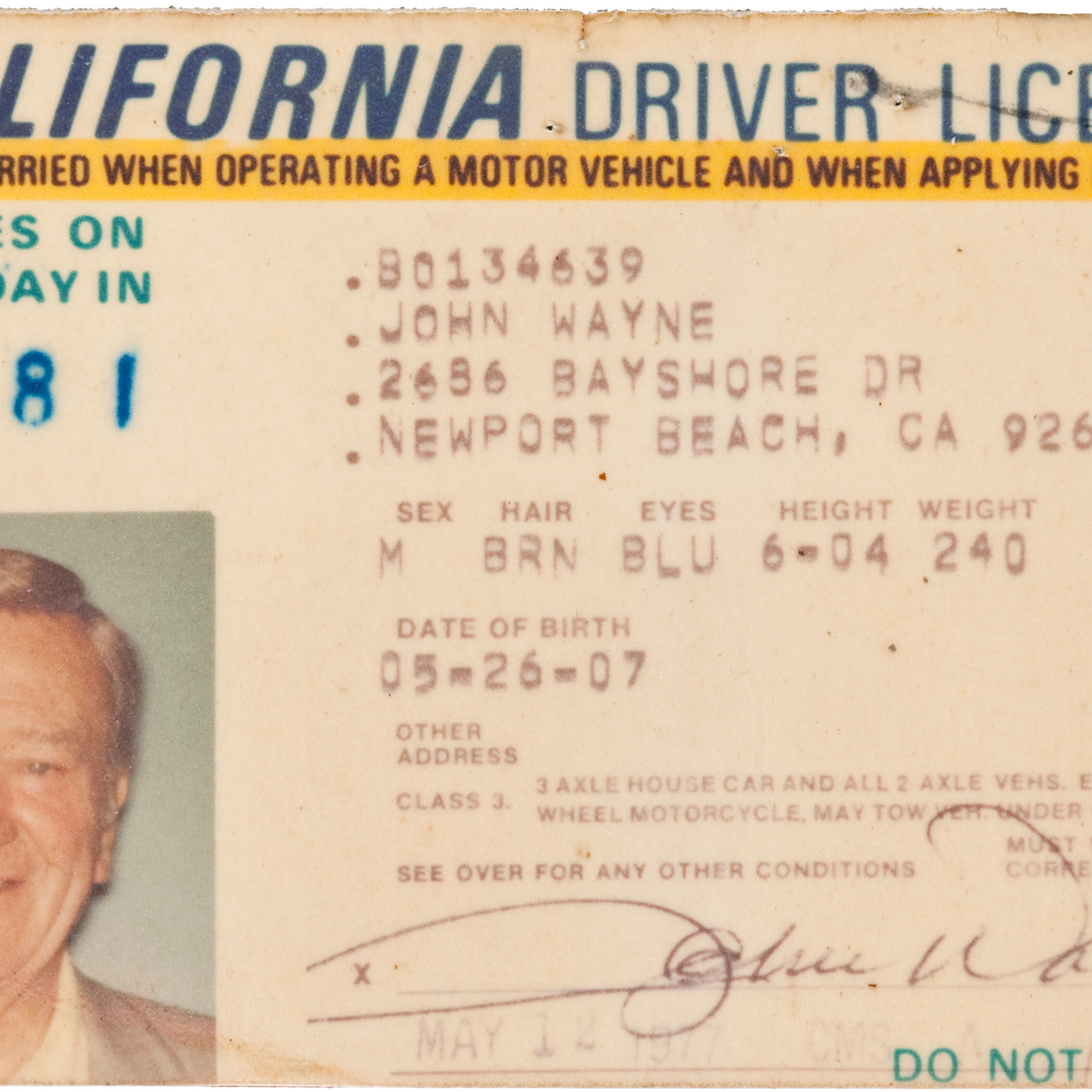 California Drivers License - HD Wallpaper 