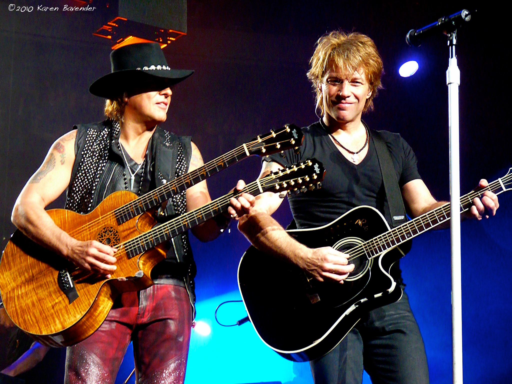 Jon Bon Jovi & Richie Sambora - Jon Bon Jovi Et Richie Sambora - HD Wallpaper 