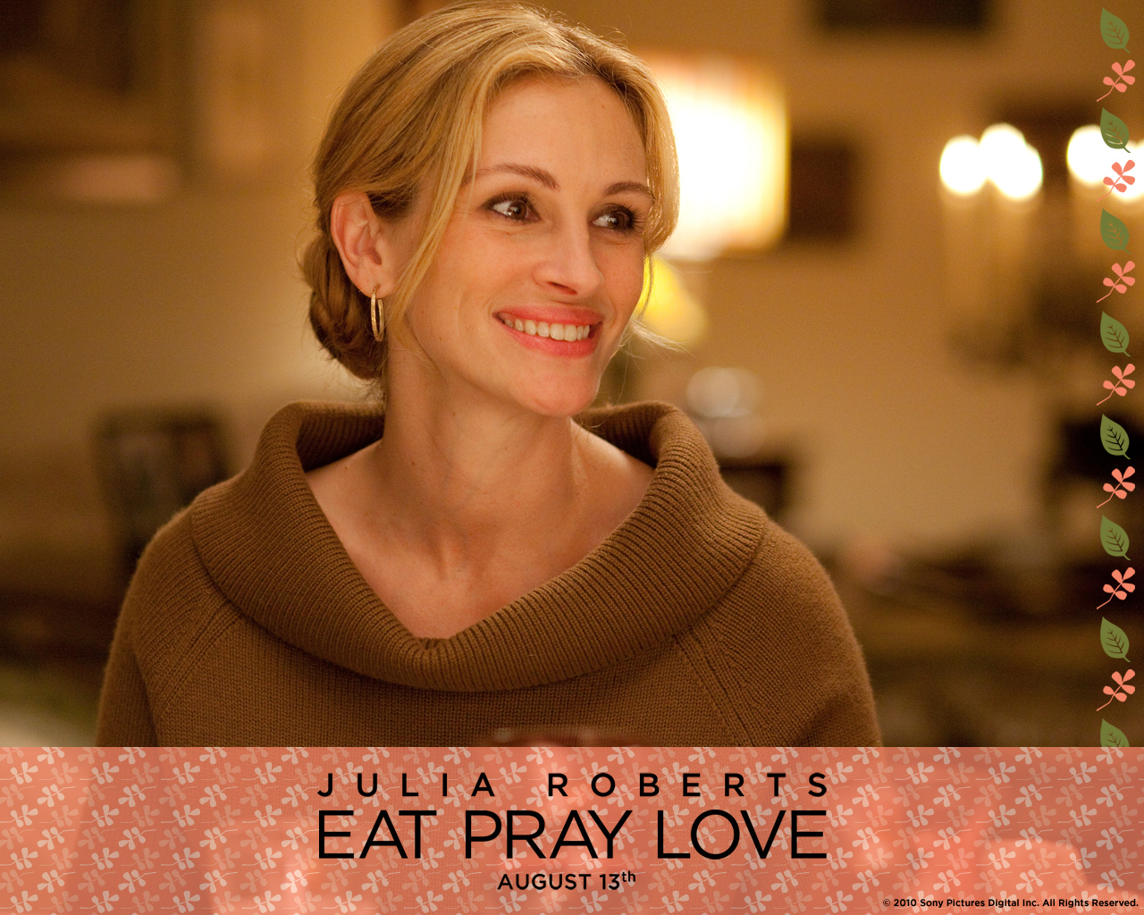 Julia Roberts Eat Pray Love - HD Wallpaper 