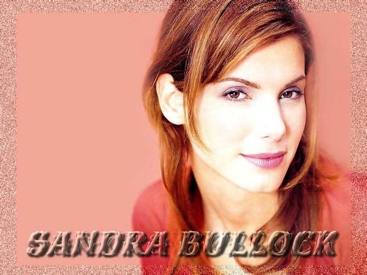 Celebrity Sandra Bullock Background - Sandra Bullock Red Hair - HD Wallpaper 