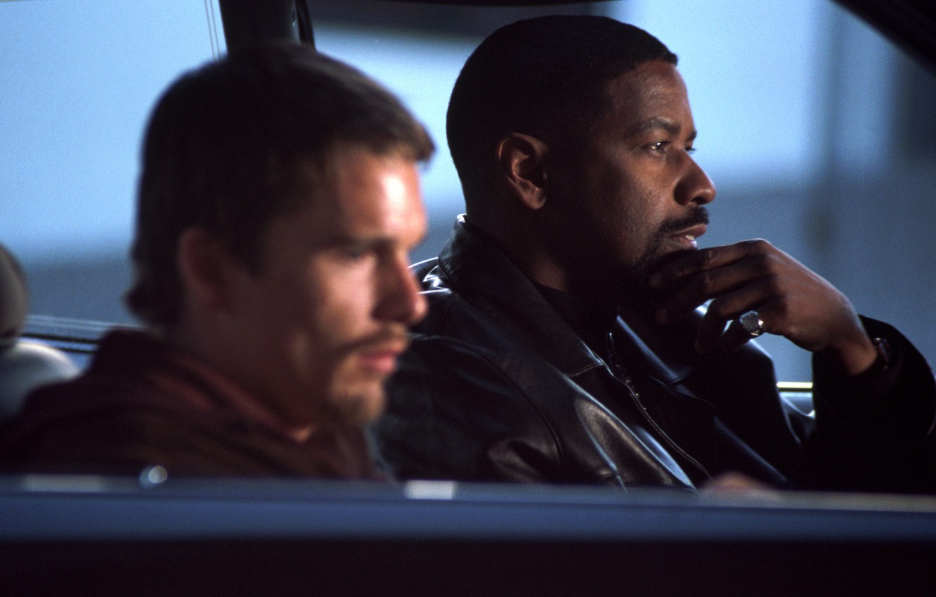 Photo Wallpaper Denzel Washington, Denzel Washington, - Training Day Alonzo Hoyt - HD Wallpaper 