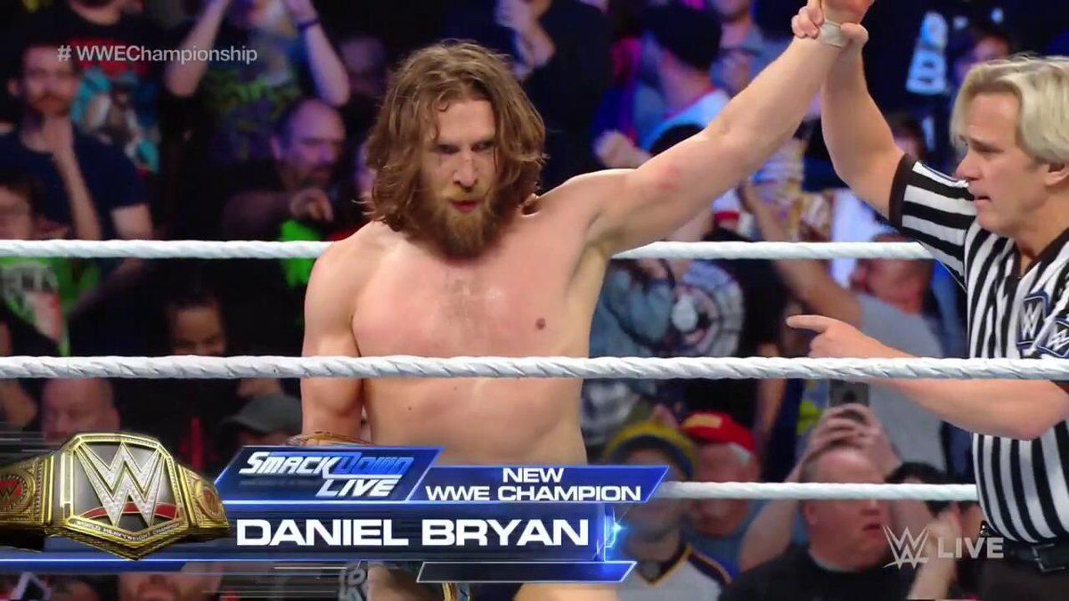 Daniel Bryan Heel Turn Wwe Championship - Daniel Bryan New Wwe Champion - HD Wallpaper 