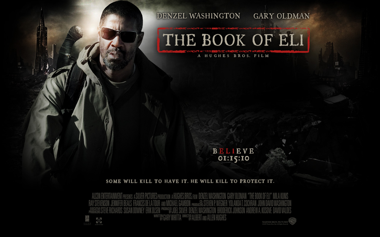 Book Of Eli Movie Poster - HD Wallpaper 