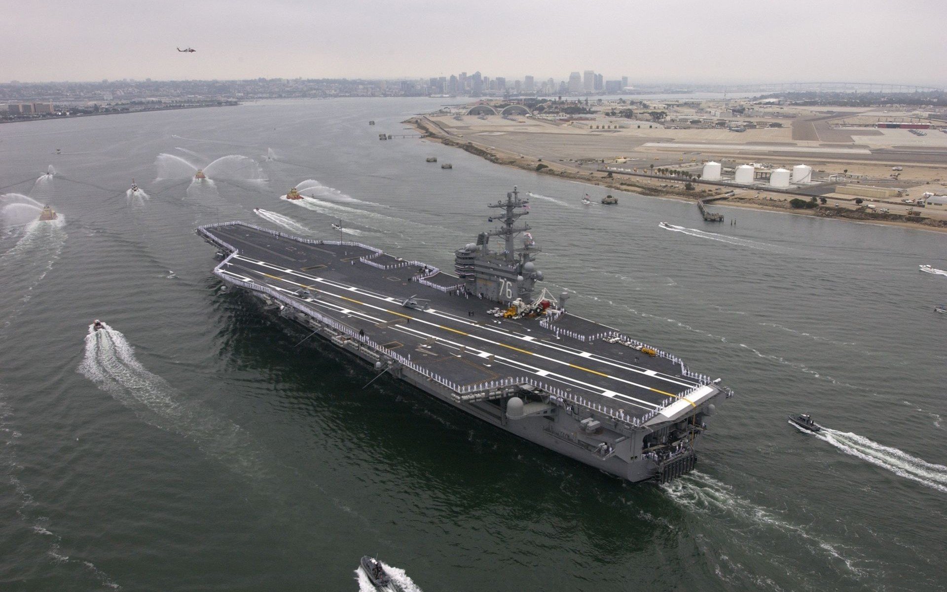 Free Download Uss Ronald Reagan Wallpaper Id - Uss Ronald Reagan - HD Wallpaper 