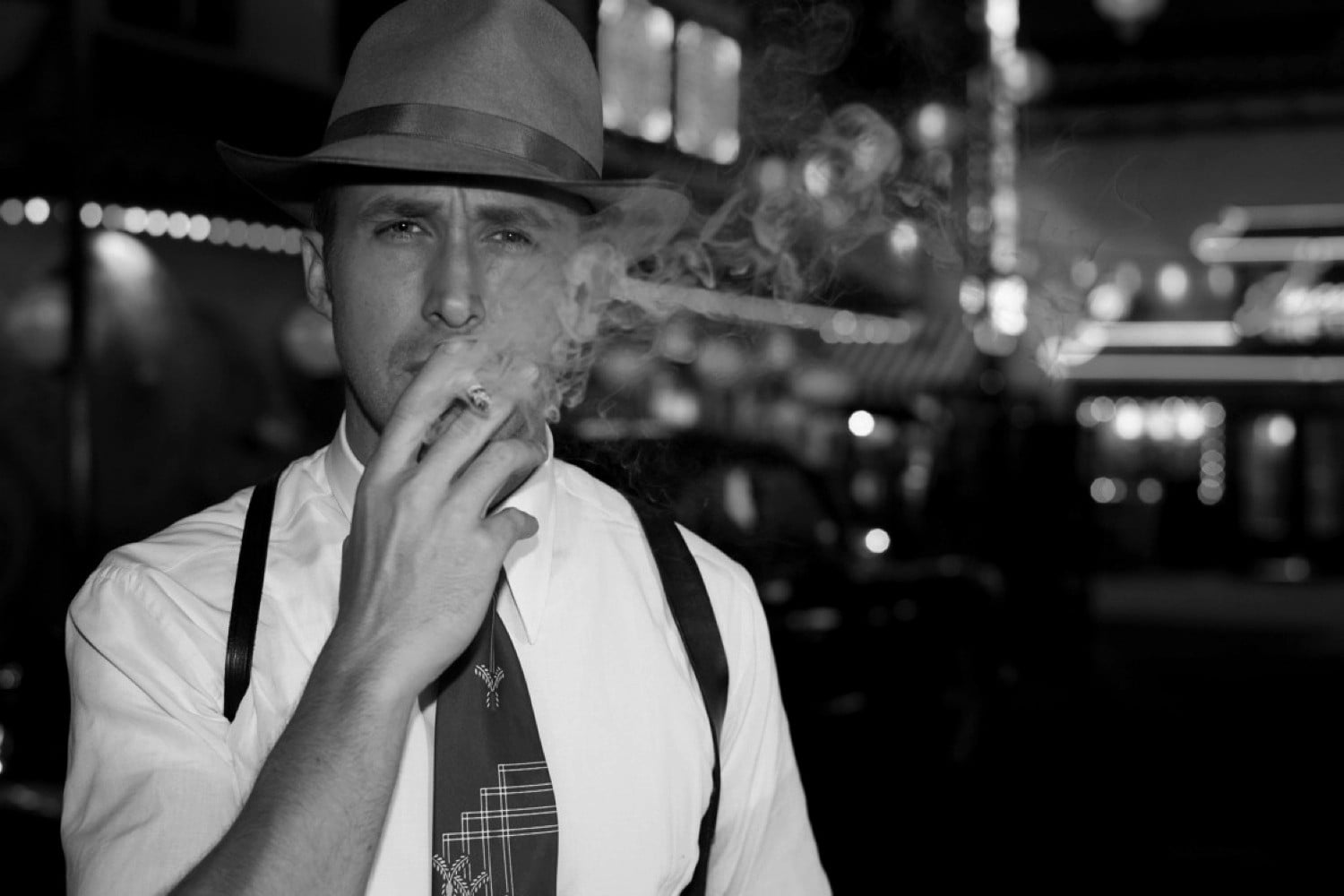 Ryan Gosling Gangster Squad Hat - HD Wallpaper 