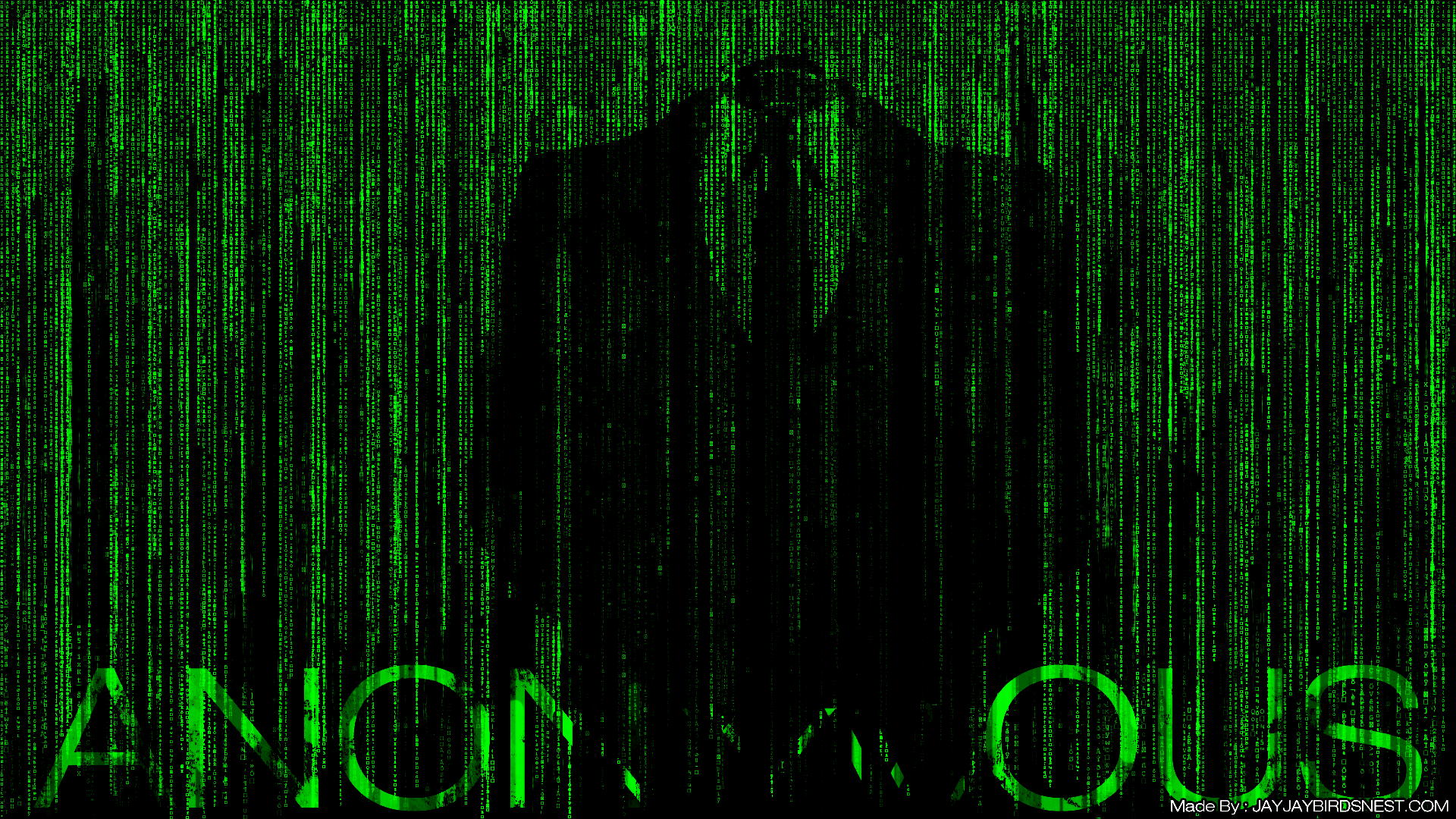 Anonymous Theme Hd - HD Wallpaper 