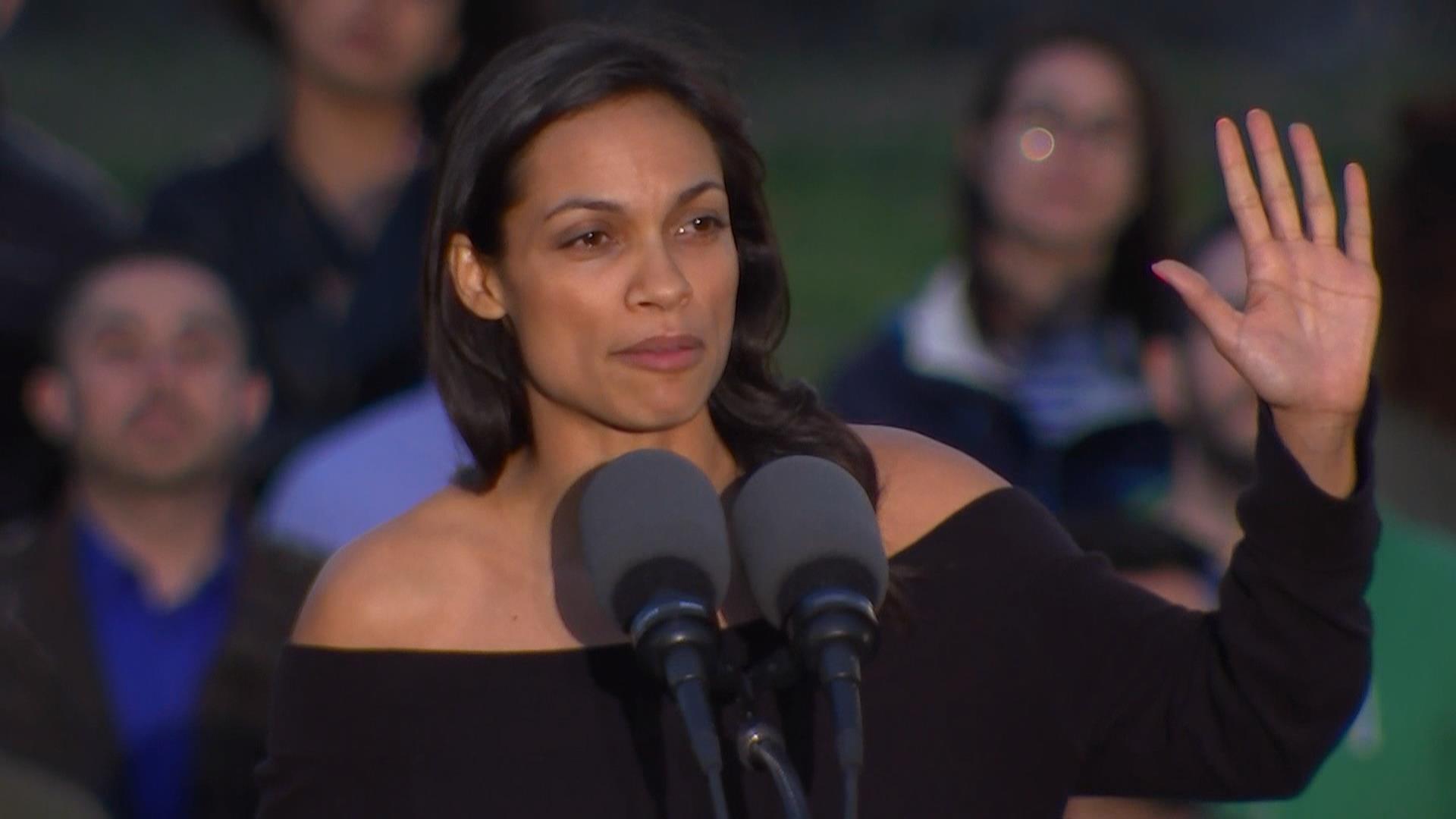 Rosario Dawson Speech - HD Wallpaper 