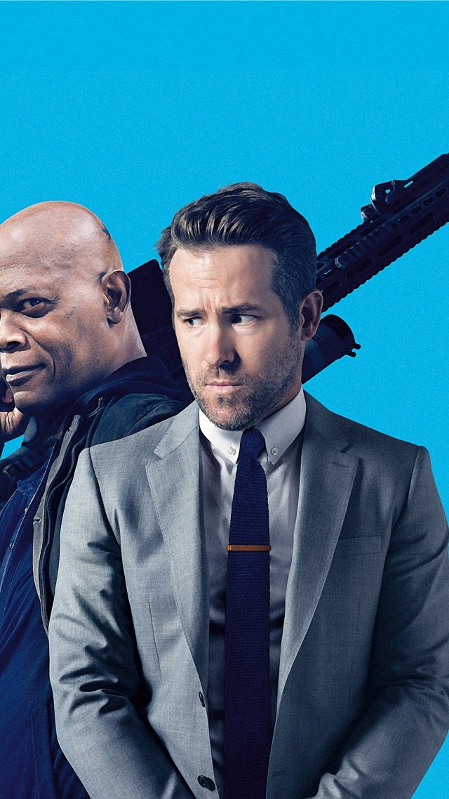 The Hitman S Bodyguard, Samuel L - Samuel Jackson Ryan Reynolds - HD Wallpaper 