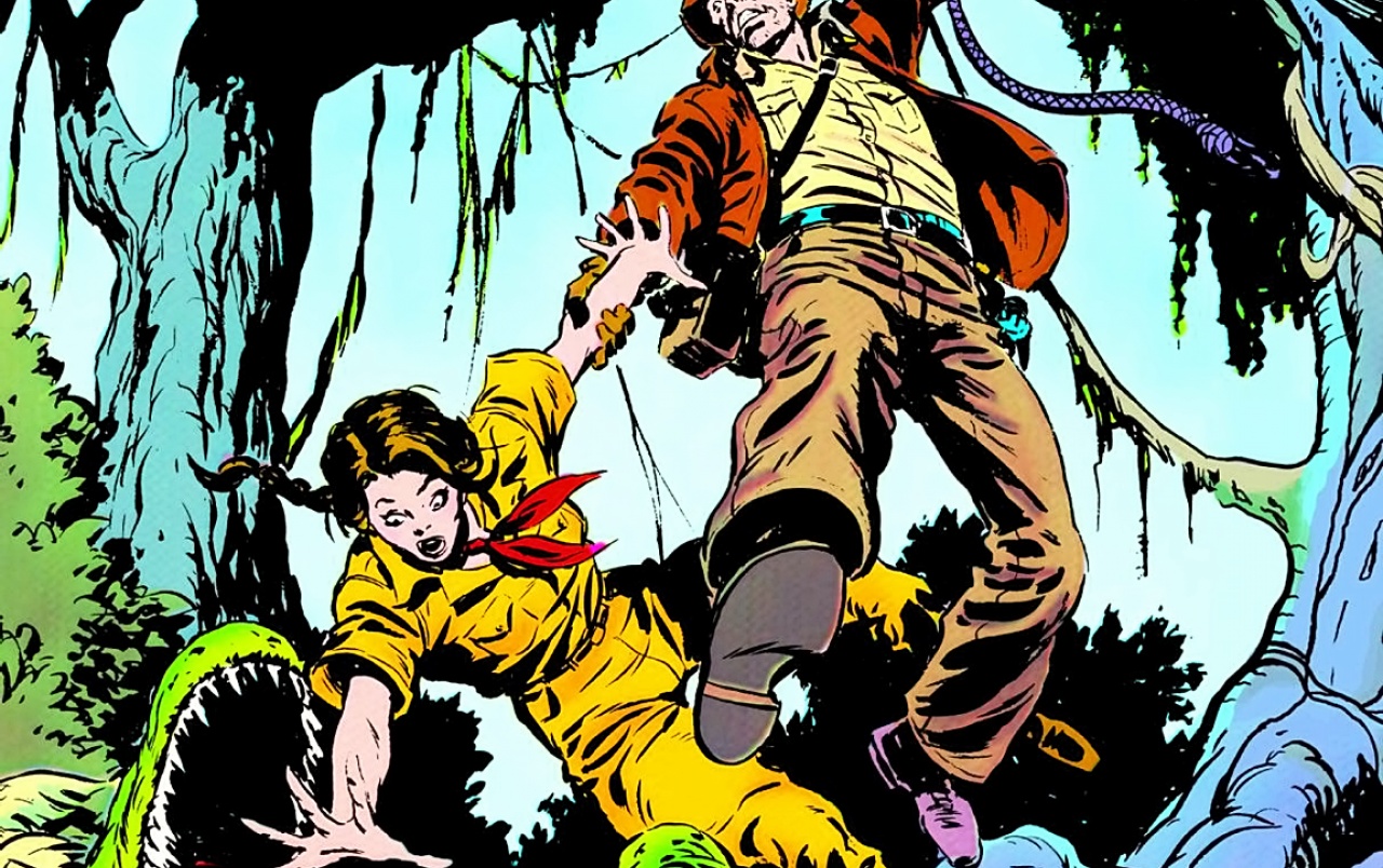 The Illustrated Indiana Jones Wallpapers - Indiana Jones - HD Wallpaper 