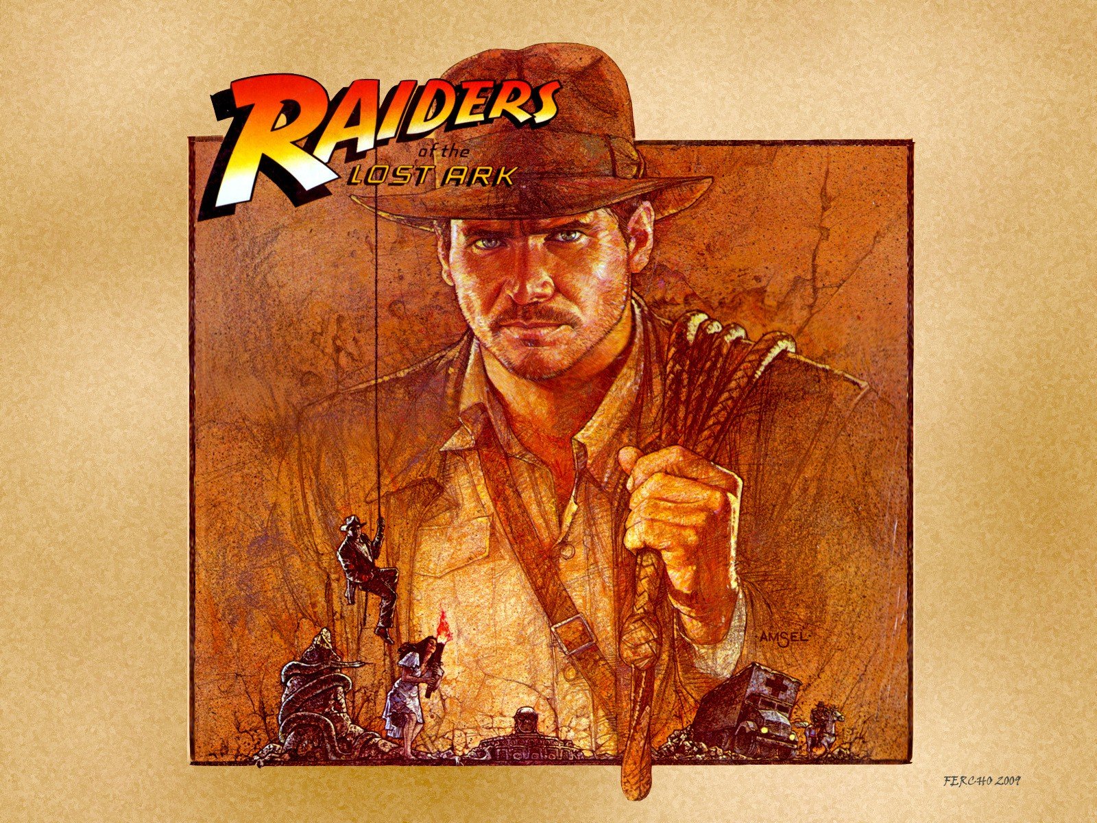 Raiders Of The Lost Ark Original Motion - HD Wallpaper 