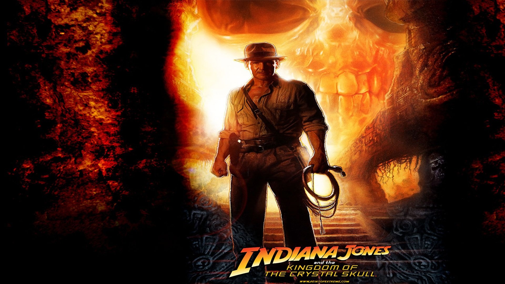 High Resolution Indiana Jones And The Kingdom Of The - Indiana Jones Wallpaper Kingdom - HD Wallpaper 
