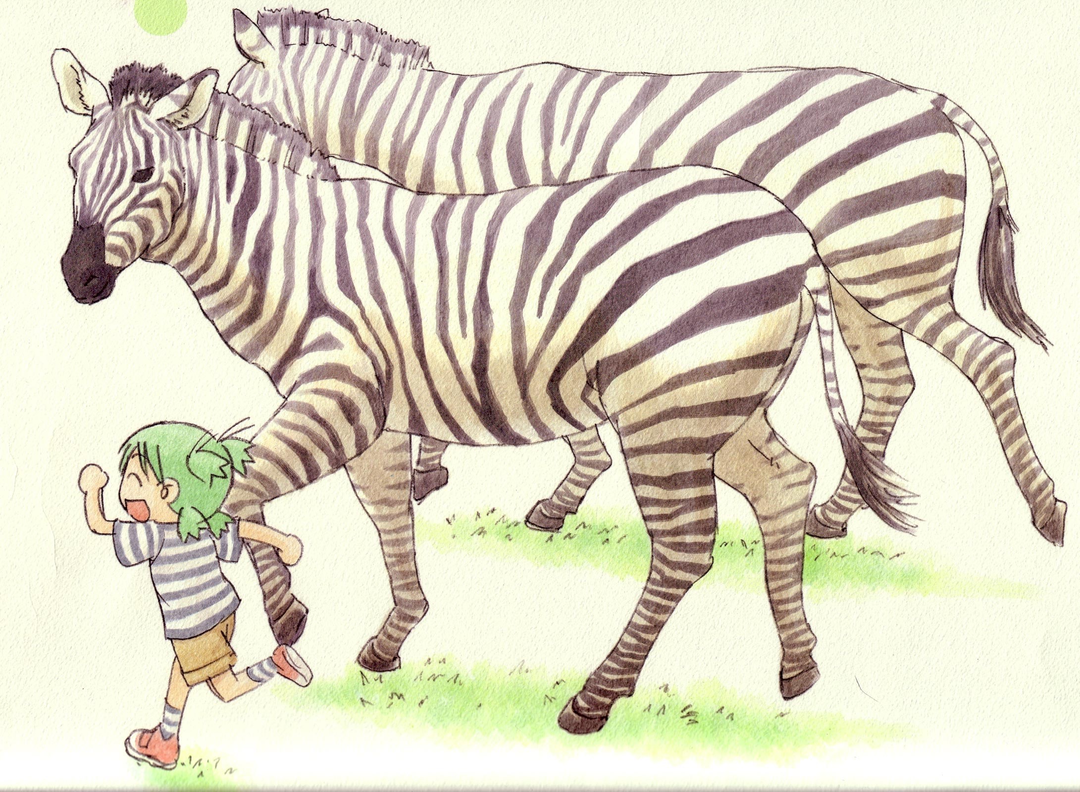 Yotsuba Wallpaper - Yotsuba&! - HD Wallpaper 