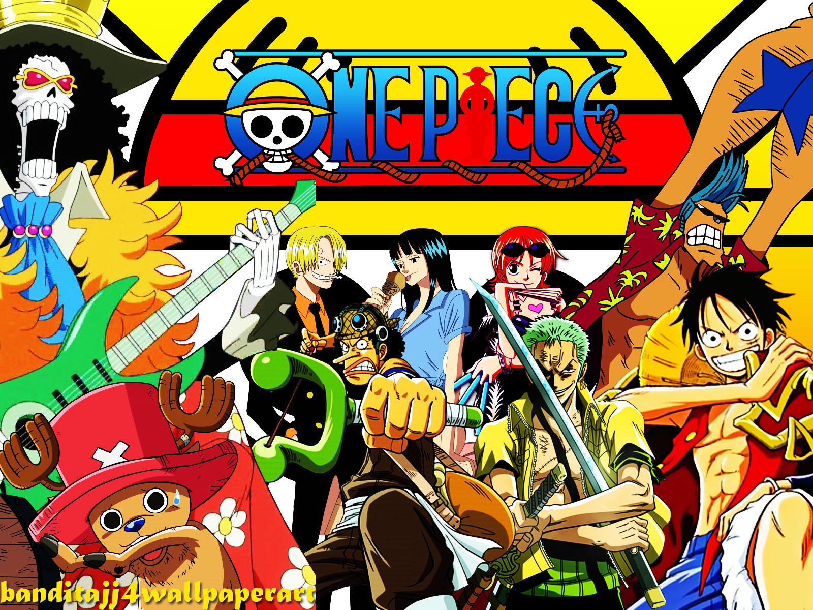 Free Download Wallpaper Colorfull Wallpapers Place - One Piece - HD Wallpaper 
