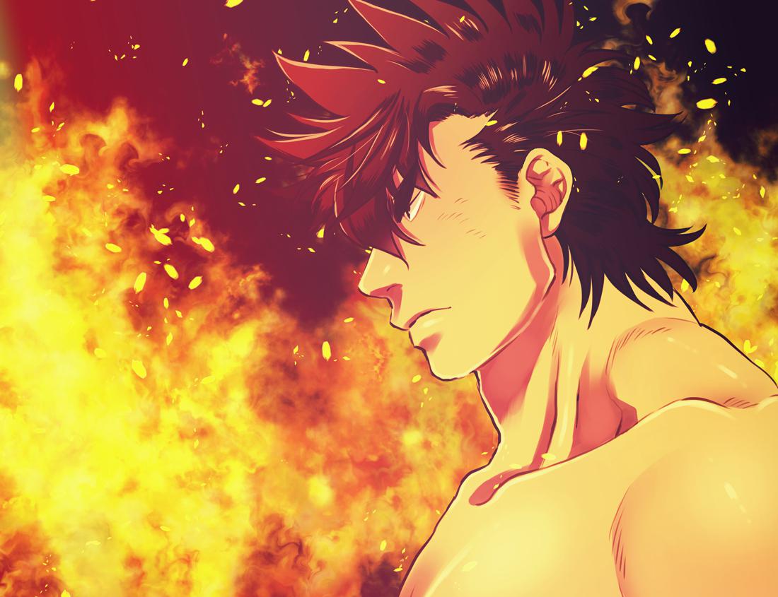 Hajime No Ippo Sendo Fanart - HD Wallpaper 