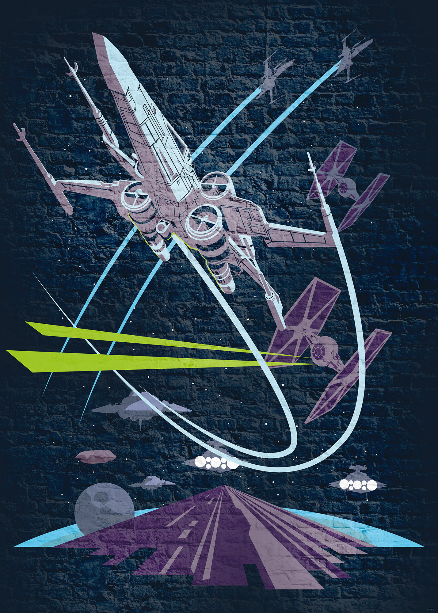 Star Wars Classic Concrete X Wing 
 Title Star Wars - X-wing Starfighter - HD Wallpaper 