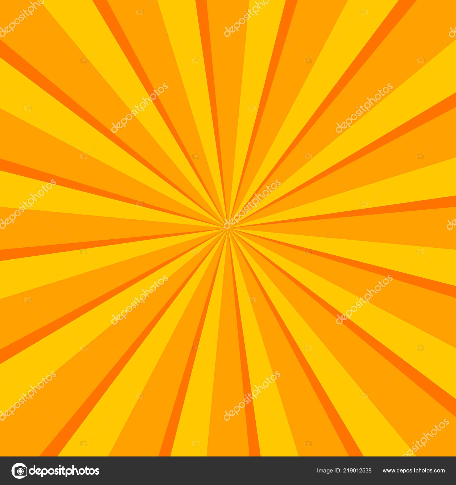 Orange Sun Rays Background - HD Wallpaper 