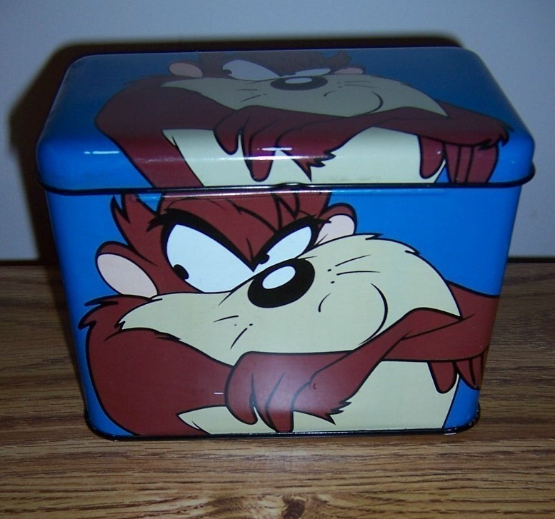 Tazmania Tin Box Graphomania 1993 Collectible Vgc Wallpaper - HD Wallpaper 