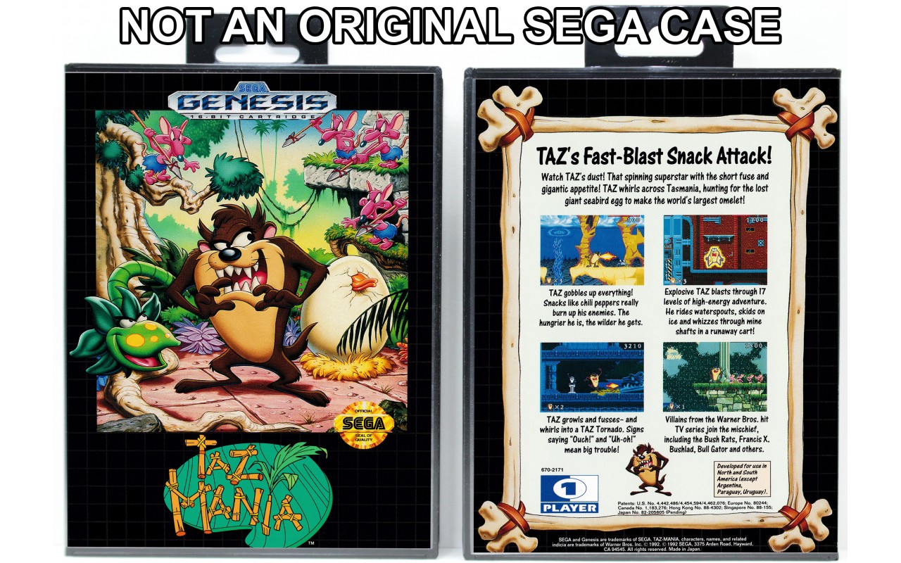 Sega Game Case Genesis - HD Wallpaper 