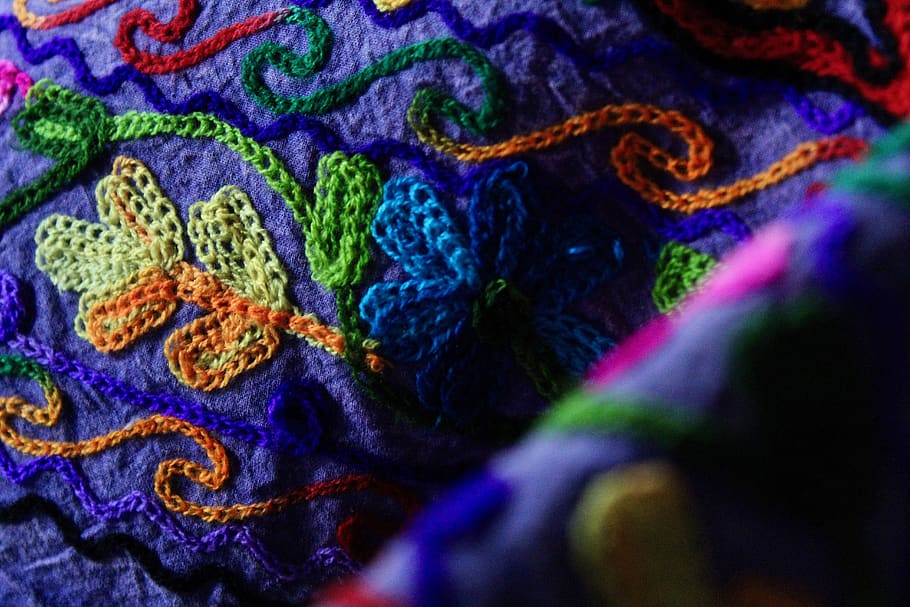 Ecuador, Quito, Wallpaper, Shapes, Home, Kneet, Blanket, - Thread - HD Wallpaper 