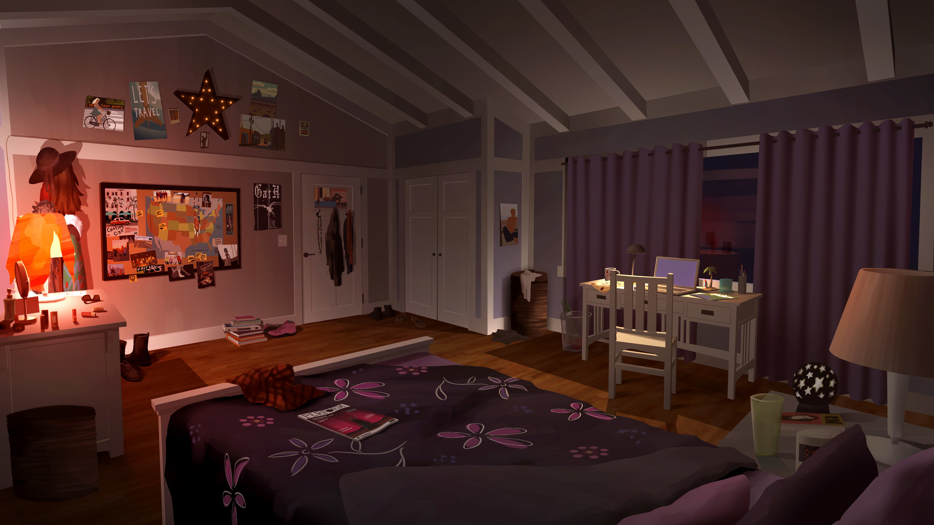 Life Is Strange Rachel's Room - HD Wallpaper 