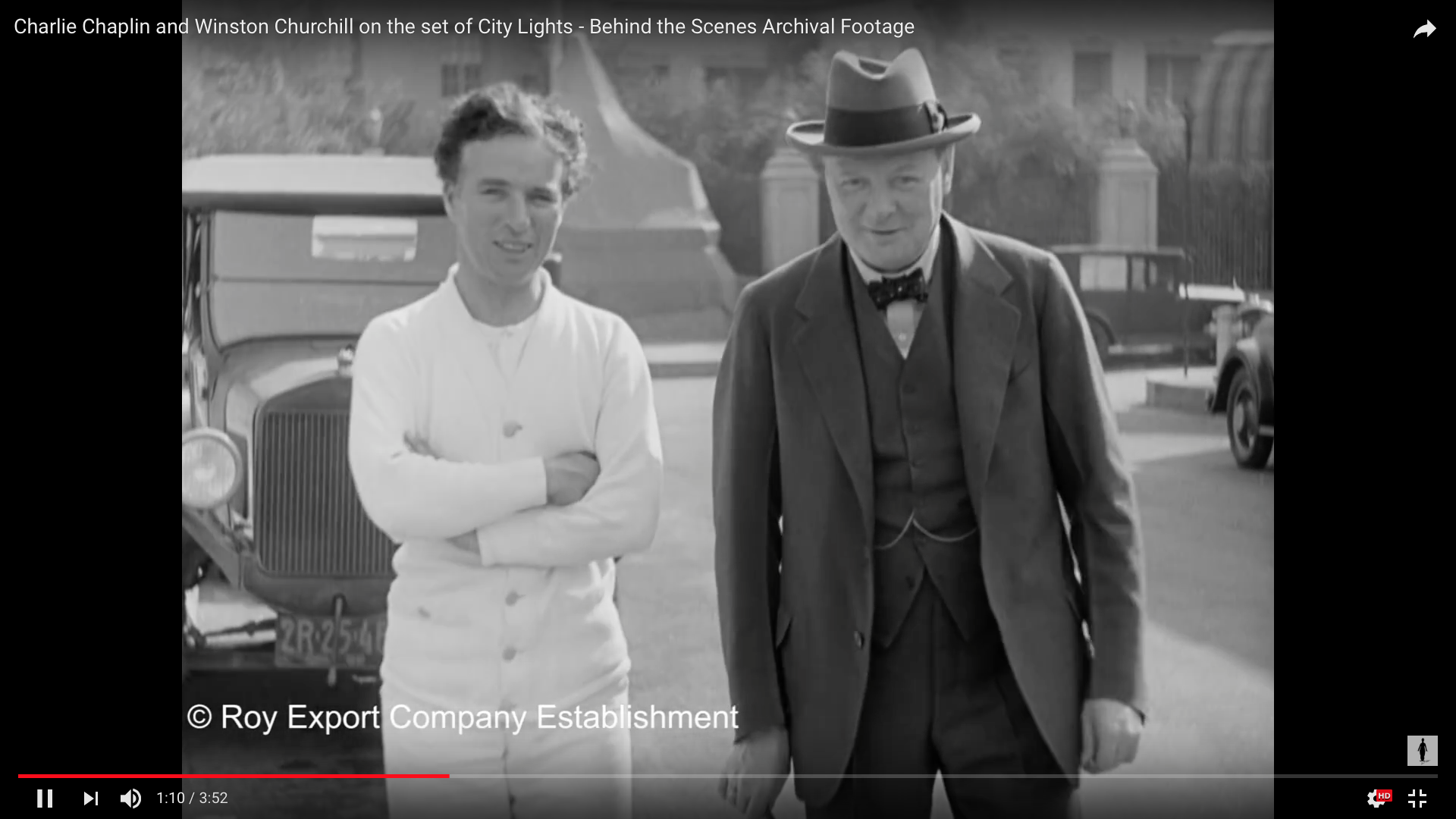 Charlie Chaplin And Roosevelt - HD Wallpaper 