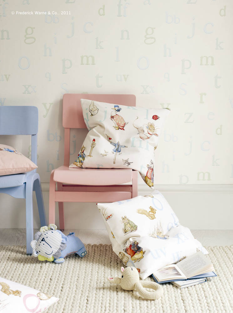 Jane Churchill Alphabet - HD Wallpaper 