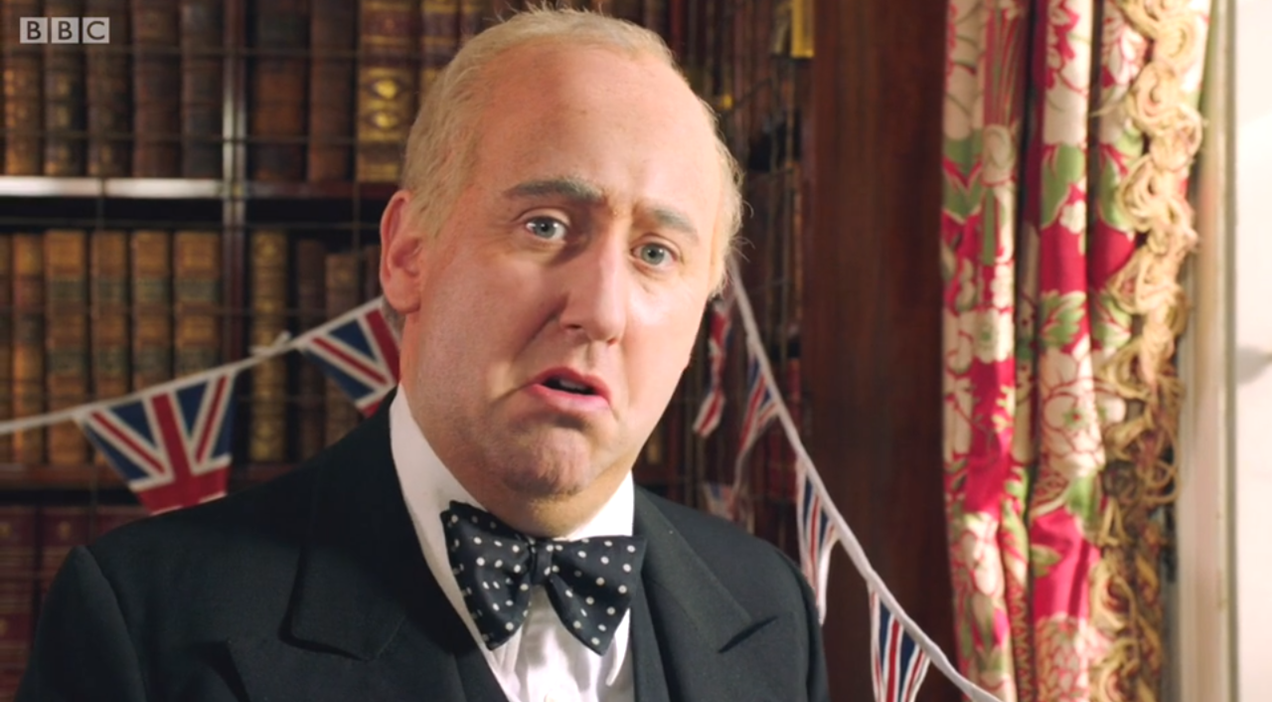 Winston Churchill Horrible Histories - HD Wallpaper 