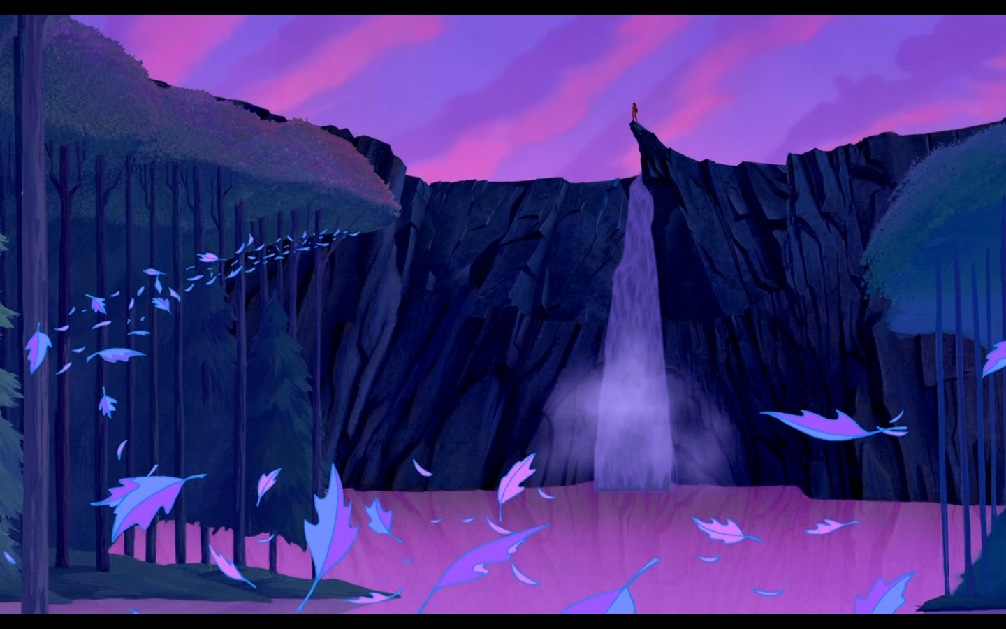 Waterfall Pocahontas - HD Wallpaper 
