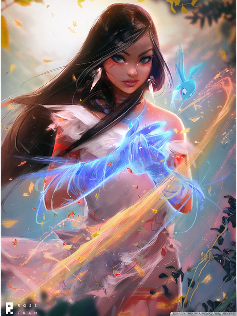 Digital Painting Disney Princess - HD Wallpaper 