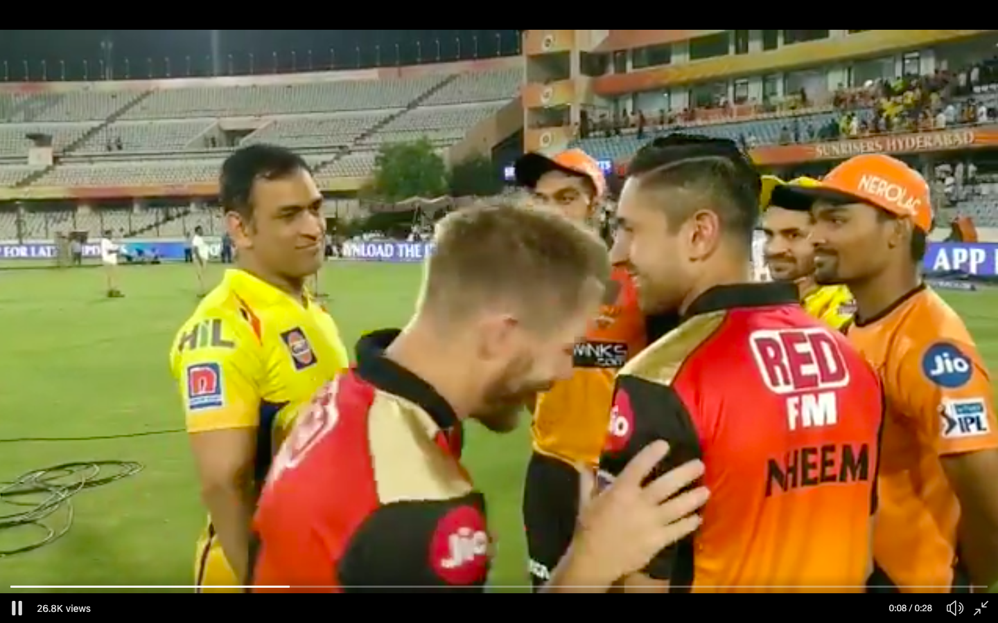 David Warner And Ms Dhoni Ipl - HD Wallpaper 