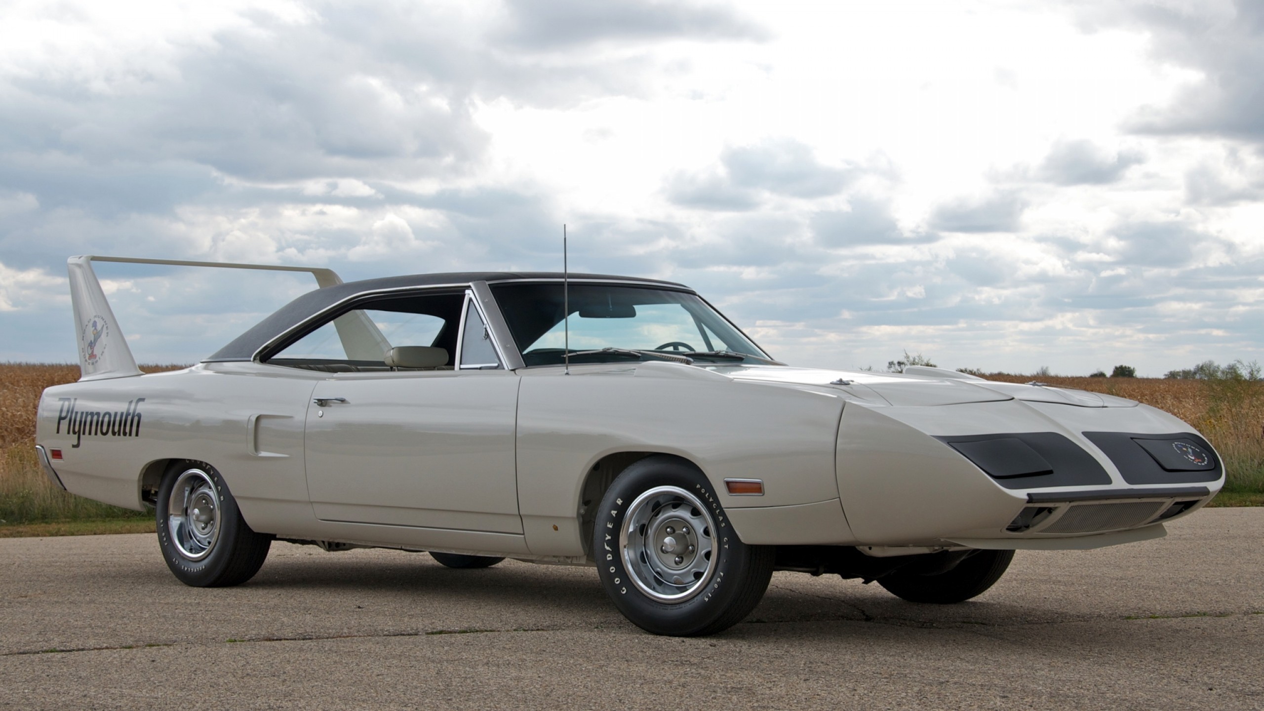 Plymouth Road Runner, Classic, Cars, Side View - HD Wallpaper 