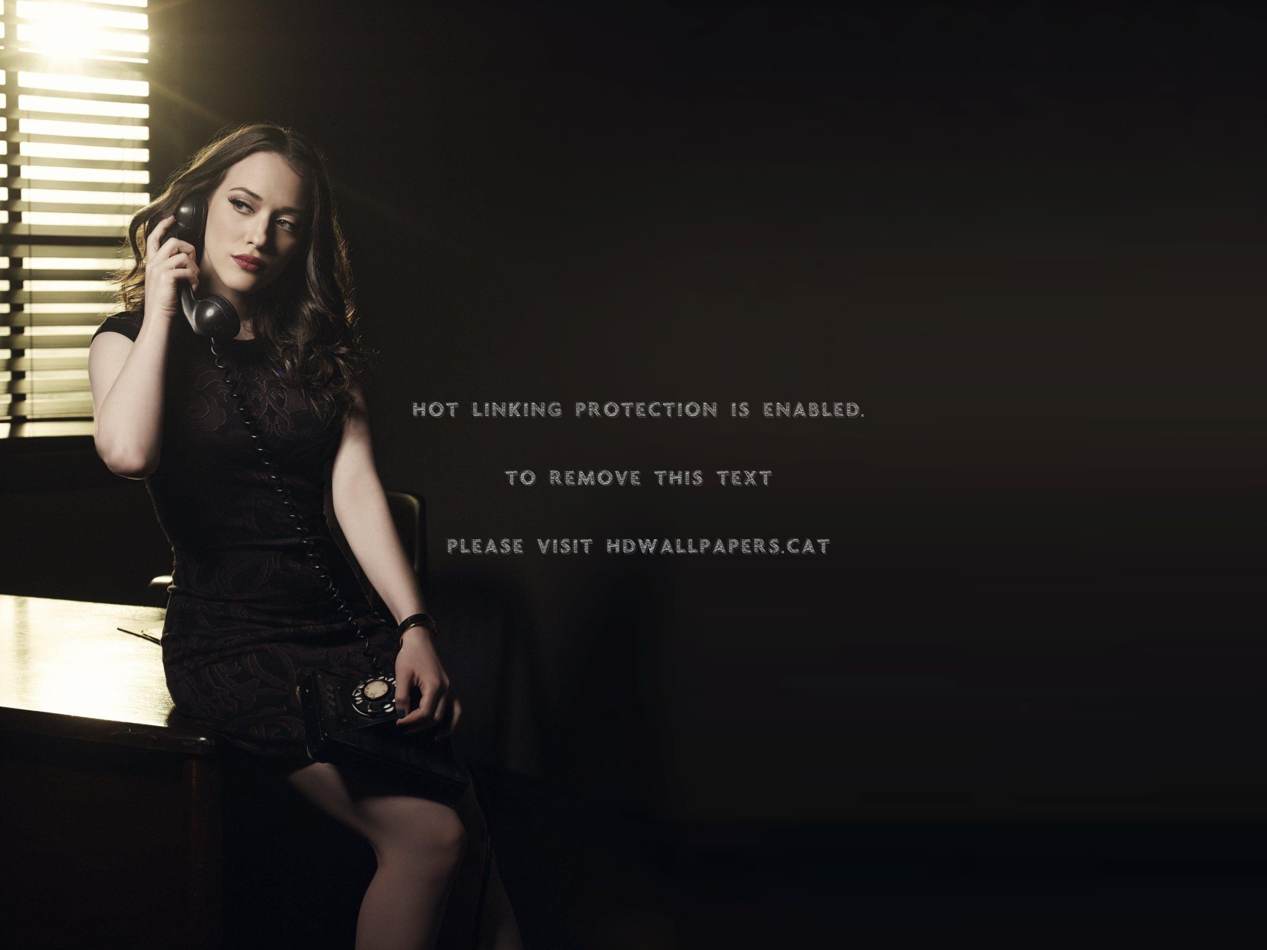 Kat Dennings Brunette Black People - Kat Dennings - HD Wallpaper 