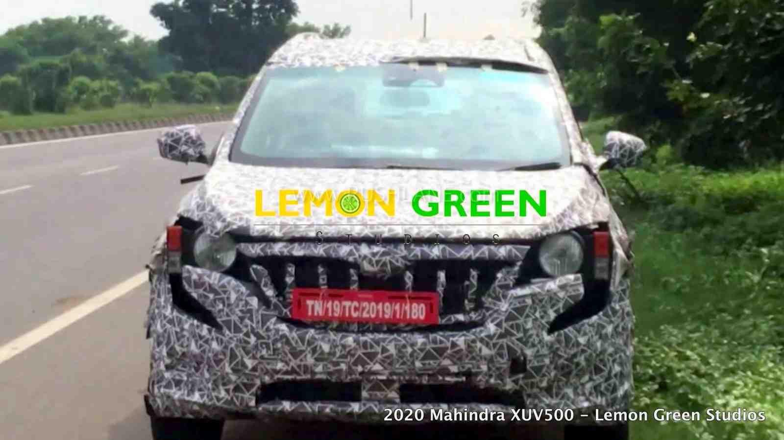 2020 Mahindra Xuv500 - 2020 Mahindra Xuv500 Spied - HD Wallpaper 