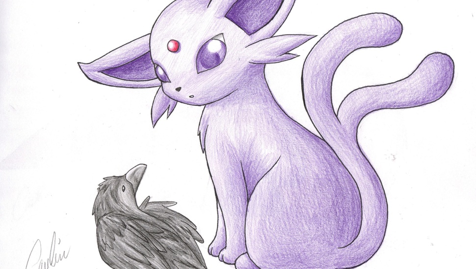 Espeon, Pokemon Desktop Background - Espeon - HD Wallpaper 