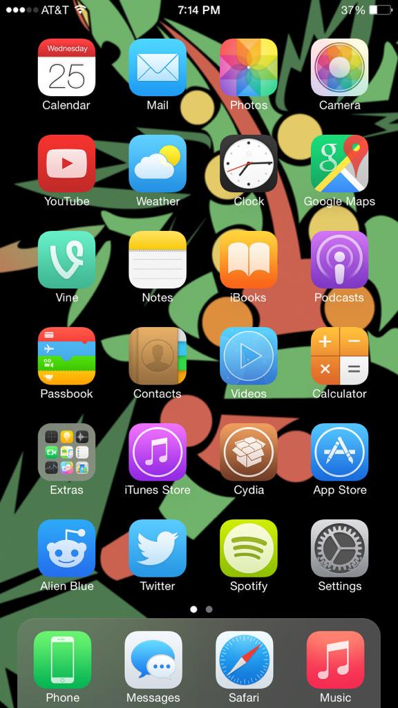 Iphone 6 Plus Home - HD Wallpaper 